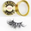 3D Mink Hair False Eyelashes Crisscross Wispy Cross Fluffy 22mm25mm Lashes Extract