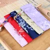 Brocade Comb Bag Drawstring Cloth Fashion Retro Plum Blossom Pattern Pencil Case Small Object Storage Bag Woman Gift Bags