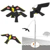 Emulation Flying Hawk Bird Scarer Drive Bird Kite For Garden Scarecrow Yard Home Y2001065975662