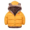 Bambino 2020 autunno inverno ragazze bambini caldi capispalla con cappuccio per ragazzi giacca cappotto vestiti per bambini C1012