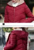 2017 Yeni Uzun Parkas Kapüşonlu Kadın Kadınlar Ile Kış Ceket Kalın Aşağı Pamuk Cepler Ceket Bayan Dış Giyim Parkas Artı Boyutu XXXL