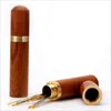 Wooden DIY Sewing Needles Holder Storage Tube Embroidery Mending Needles Case Hand Knitting Tools Organize JK2101KD