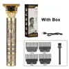 USB wiederaufladbare T9 Haarschneidemaschine für Männer elektrische Trimmer Akku-Rasierer Trimmer 0 mm Friseur-Schneidemaschine 220216