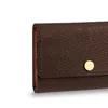 6 Nyckelhållare Nyckelpåse Key Wallet Mens Pouch Womens Card Holder Handväskor Läder Kortkedja Mini Walls Coin Purse 682 552209Y