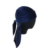 Luxus-Piraten-Hüte Velvet Turban Hüte Luxus Unisex Caps Perücken Doo Durag Biker Kopfbedeckung Stirnband Durags Bandana-Hut-Haar Accessorieers IIA130