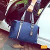 Mäns handväska storkapacitet One-Shoulder Folding Business Bag Diagonal Vattentät vikning resväska Q0705