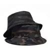 2021 Chapeau de seau de camouflage pour hommes Casual Coton Casquette de pêcheur Tactique en plein air Chapeau de chasse militaire Femmes Gorro Chapeaux de pêche Y220301
