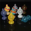 Fumer US Couleurs Verre Bubble Carbs Caps Couleur Carb Cap Suitfor Quartz Banger Nails Bongs Dab Rigs