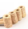 Creative Fumar Corncob Tubulações Portáteis Straight Bend Tipo grande tubo grande para a recepção dos hóspedes