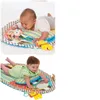 Tappetini da gioco Neonato Giocattoli educativi per la prima infanzia Gioco per bambini Coperta Tappeto Attività infantile Palestra Dormire Tappetini striscianti Tappetino per orinatoio impermeabile Lj201113