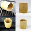Tazza da tè manuale in bambù Eco friendly Bicchiere naturale a forma di pilastro Le tazze Bardiane vendono bene Nuovo modello 3 7cj J1