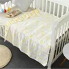 NEW 6 Layer Genuine Baby Blanket Baby Swaddle 100% Cotton 80 Envelope Wrap Newborn Super Soft Kids Bedding Diaper LTB-8605 LJ20103089
