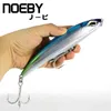 NOEBY LaserSurface Sinking Big Pencil Ocean Boat Fishing Lure ThruWireConstruction 3xStrength Hook For Tuna GT Sea Fish 2201214322772