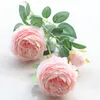 Моделирование пион искусственный цветок дома свадьба красивые украшения поддельных цветок пластиковые цветы европейские трехглавные PeOnys 20211222 Q2