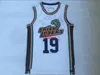 Mäns 19 Aaliyah Bricklayers 1996 MTV Rock N Jock Jersey Movie Basketball Jersey All Stitched