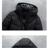 Bolubao Winter New Men Men Down Jacket Men's Men's Men's Hooded Cor Solid Down Down Casual Casual Warm White Duck Down Jacket Male 201120