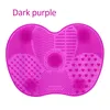 Chaud Maquillage Silicone Pad avec ventouse Beauty Brush Pinceau Nettoyage Pad Nettoyage Tools Livraison Gratuite