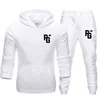 2021 New Men's Sports Terno Hoodie Hoodie + Jogging Casual Calças Longa Pearly Gates Imprimir Design Man Golfe Grupo G1222