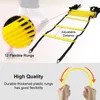 Accessories Sports Speed Agility Training Set Soccer Ladder For Football Basketball Rugby Track Field310K3916252