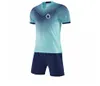 Club Brugge KV Kids Tracksuits leisure Jersey Adult Short sleeve suit Set Men's Jersey Outdoor leisure Running sportswear