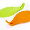 Colheres de silicone Almofadas de espátula Esteiras de colher Esteiras de isolamento Pires Racks de colher de arroz Grau alimentício Cozinha de alta temperatura yq02924