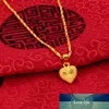 Vietnam zand mode hartvormige kettingen hangers vrouw chokers kraag water golf ketting bib geel gouden bruiloft sieraden