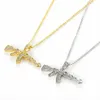 S1821 Mode-sieraden Mannen Pistool Ketting Strass Pistool Hanger Ketting