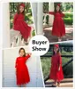 Kids dresses for Girls Christmas Clothes Halfsleeve Lace Party Costume Red Children Elegant Prom Frocks 38Y Girls Casual Wear6734374