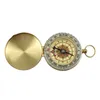 Pocket Compass Hiking Camping Watch Style Retro Mini Camping Hiking Compasses Vintage Brass Noctilucent5164878