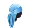 14 Style unisex aksamitne durarag bandana turban hat piracka czapki peruki doo durag motocyklowy pstoar na głowę akcesoria do włosów DA652 CLHGA