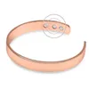 Bangle Fashion Magnetic Copper Armband Healing Biologisk behandling Artrit Smärta Lättande Charm Unisex Casual Accessories210N