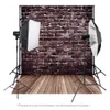 1.5X2M Fotografie Studio Achtergrond Schermdoek Klassieke Houten Houten Vloer Voor Camera Studio Fotoverlichting