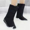 Women Boots Woman Warm Fur Winter Shoes Women Winter Boots Waterproof Warm MidCalf Snow Boots Botas Mujer Shoes Female Y200115