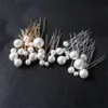 Fashion Metal U Shape Pearl Hairpin Clips Wedding Bridal Updo Ornements Costume Costume Modèle Hair Bijoux Accessoires Cadeaux