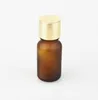 2022 Nya 50 st / Motor Amber Glasflaska Essential Oil Bottles Perfume Bottle Net 27 g 10 ml