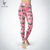 Neue Frauen Rosa Leggings Mode Hohe Elastizität Fitness Hosen Mittlere Taille Doppel Seite Gebürstet Milch Seide Einhorn Hund Leggings 201202