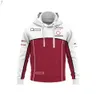 Felpa con cappuccio con zip per tifosi di F1 Formula 1 Logo della squadra Felpe con cappuccio da uomo Pullover casual Felpa con cappuccio da uomo moda primavera e autunno