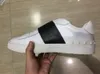 Erkekler Womem Elbise Ayakkabı Pembe Beyaz Siyah Kırmızı Moda Erkek Kadın Nefes Deri Ayakkabı Açık Düşük spor Sneakers 35-46