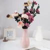 Creative Nordic Modern Plastic Vase Fashion Simple Anti-Fall Imitation Ceramic Home Decoration Ornaments XG0307