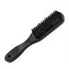 Wood Handle Boar Bristle Cleaning Brush Hairdressing Beard Brush Anti Static Barber Hair Styling Comb Shaving Tools jllglW3810899