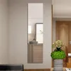 4Pc Acrylic Mirror Wall Stickers Selfadhesive Bathroom Mirror Waterproof Stickets Wall Makeup Full Length Standing Mirror Decor 27284355