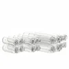 0.5 1 3 2ml Mini Glass Sample Perfume Vial مع أغطية بلاستيكية عينة بالجملة العبوة