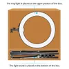 Neewer 14 inch buitenste led-ringlicht selfie ringlicht Pography ringlamp met lichtstandaardkit voor YouTube make-up voor telefoon C1007038909