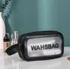 Opbergdozen Bakken PU Transparante Drie-Piece Makeup Wash Bag Grote Capaciteit PVC Bad Doorschijnend Frosted Draagbare Vrouw1