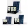 Zasoby w Chinach + 100W 200 W 300W LED LED Reflektory Solar Outdoor LED Flood Garden Light Wodoodporna IP66 do basenu