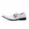 اللباس أحذية 2021 أبيض الرجال جلد مأدبة حزب اليدوية أوكسفورد زائد الحجم الذكور الأحذية العرسان الزفاف brogues1