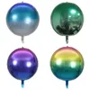 Large Size 22 Inch Festival Balloon Gradient Colors Aluminum Film Wrinkle Rainbow Balloons For Party Decorations 1 8je E19