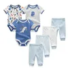 /// lot designer recém-nascido bebê menino roupas terno 100% algodão bebê menina roupas ropa bebe calças crianças roupas lj201223