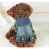 Cool Cowboy Pet Dog Cat Gilet di jeans Vestiti per cani Estate Chihuahua Yorkie Poodle Teddy jllYod bdebag209W