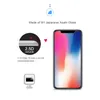 for iPhone 12 Tempered Glass 2.5D 9H Anti-scratch High Transparency Screen Protector for 11 11Pro Max XS XR 8 7 6 Plus with Paper Package
